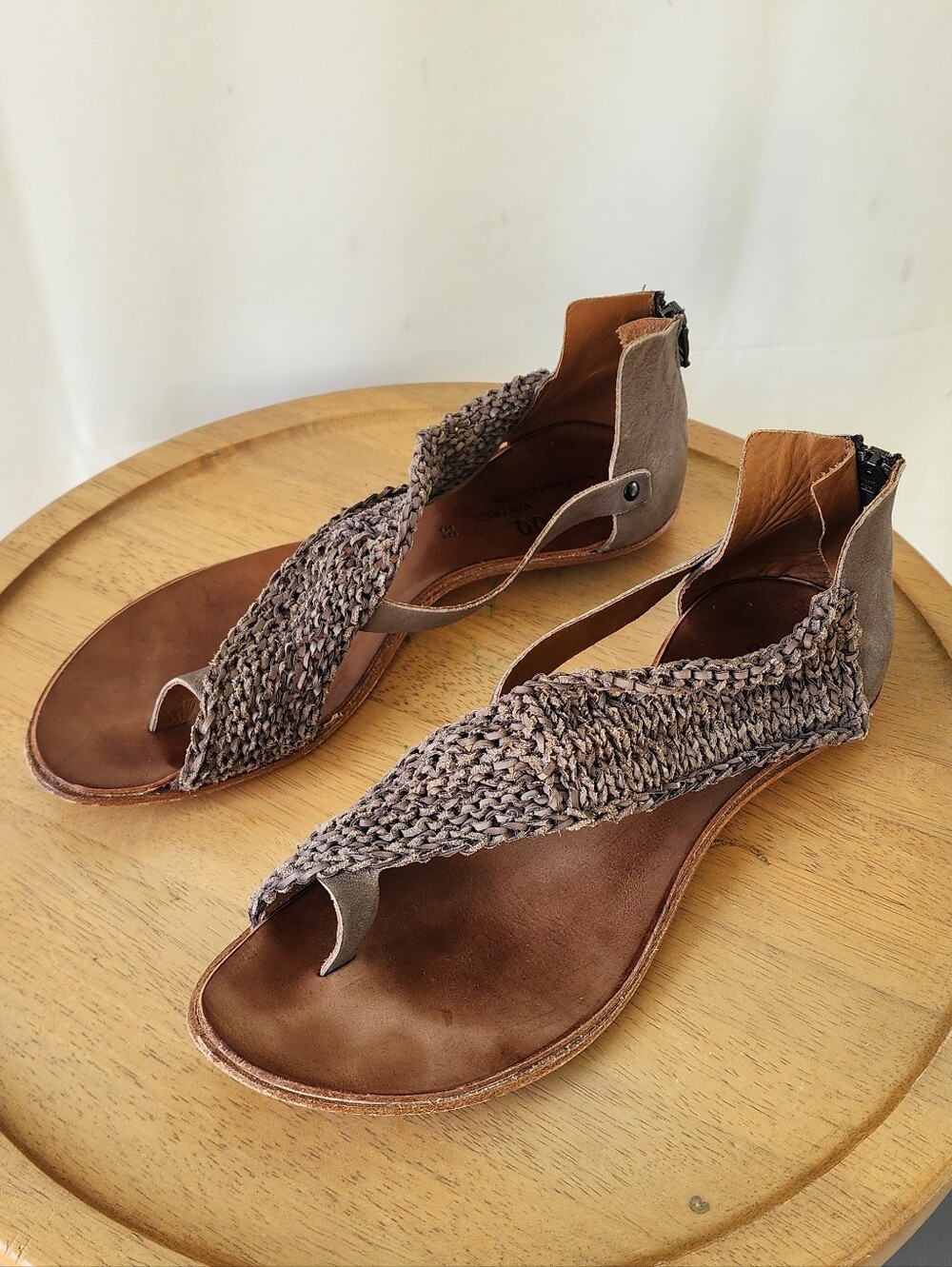 Cidwoq Braided Sandals
